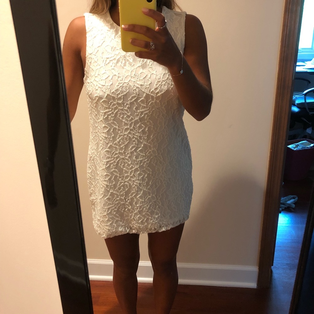 Naven XS white lace dress